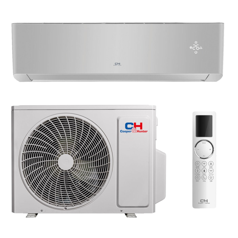Кондиціонер Cooper&Hunter CH-S12FTXAL2-SC (SILVER) SUPREME CONTINENTAL Кондиціонер Cooper&Hunter CH-S12FTXAL2-SC (SILVER) SUPREME CONTINENTAL