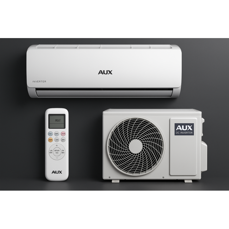 Інверторний кондиціонер  AUX ASW-H09FWR3DI (F-Series) Wi-Fi, настінний, побутовий, -15°